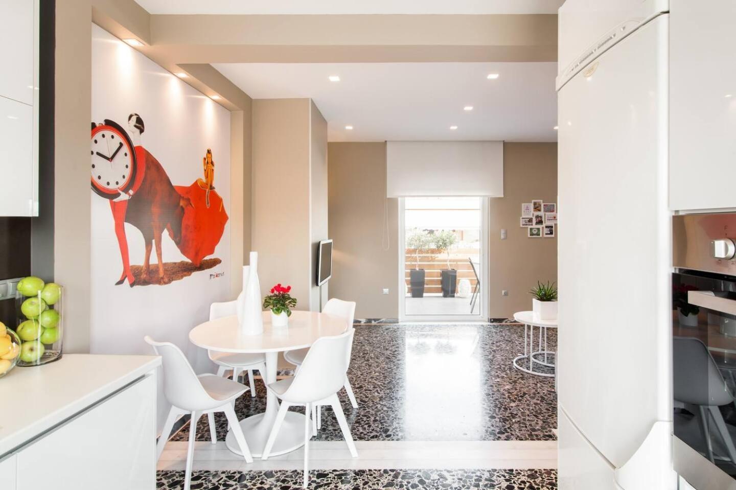 Ma Maison Nο 1, Penthouse, Acropolis And Lycabettus View, Ultra High Speed Internet 300 Mbps, 15' To Acropolis By Metro, 1' From Metro Station Athen Eksteriør bilde
