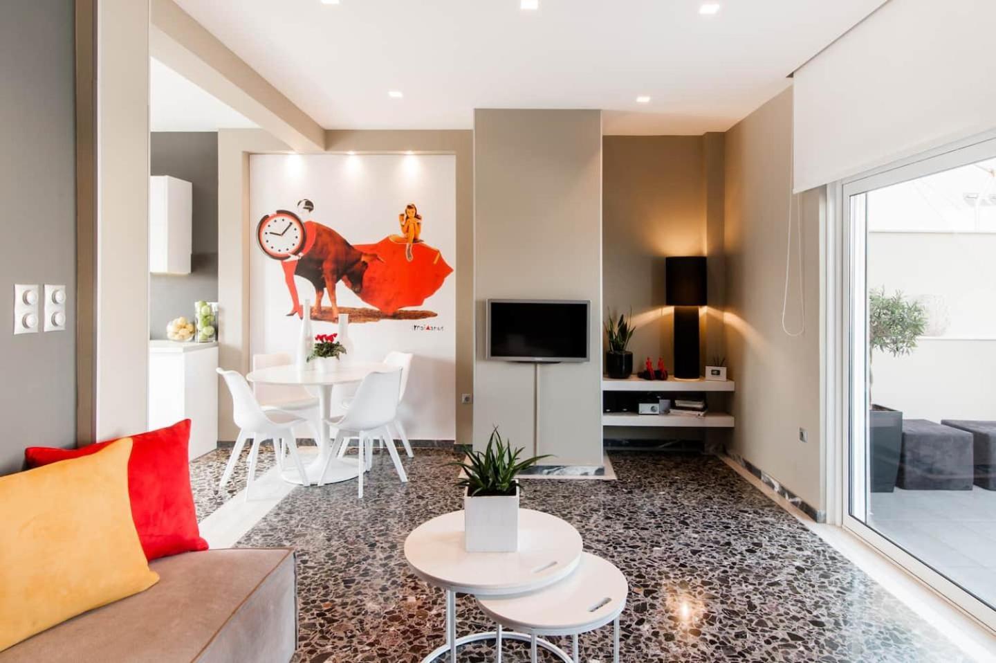 Ma Maison Nο 1, Penthouse, Acropolis And Lycabettus View, Ultra High Speed Internet 300 Mbps, 15' To Acropolis By Metro, 1' From Metro Station Athen Eksteriør bilde
