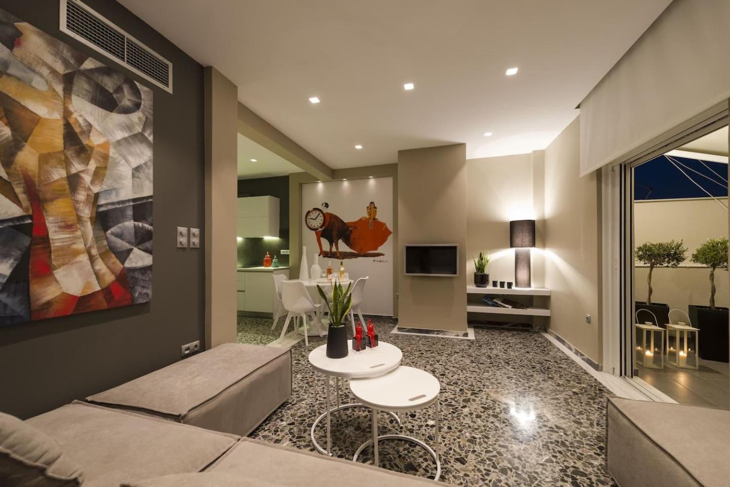 Ma Maison Nο 1, Penthouse, Acropolis And Lycabettus View, Ultra High Speed Internet 300 Mbps, 15' To Acropolis By Metro, 1' From Metro Station Athen Eksteriør bilde