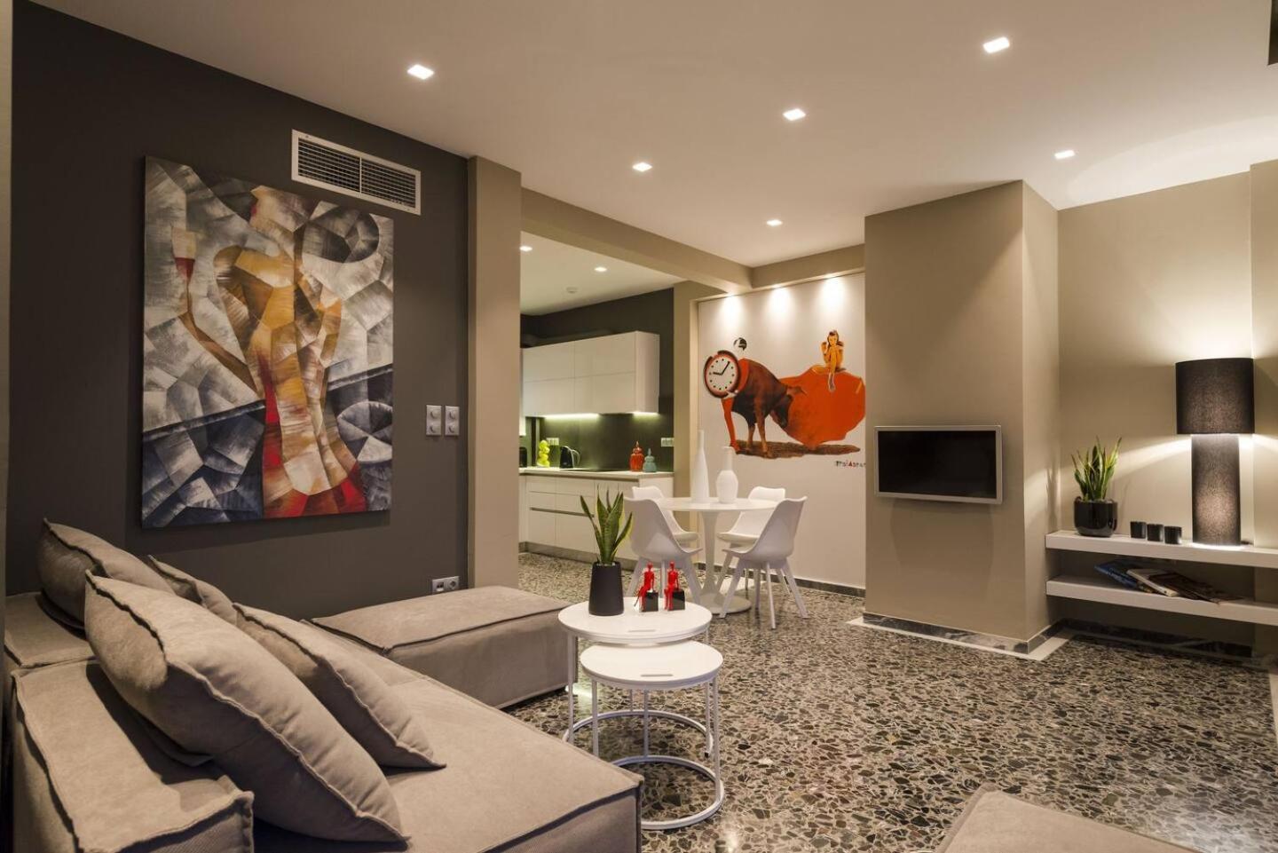 Ma Maison Nο 1, Penthouse, Acropolis And Lycabettus View, Ultra High Speed Internet 300 Mbps, 15' To Acropolis By Metro, 1' From Metro Station Athen Eksteriør bilde
