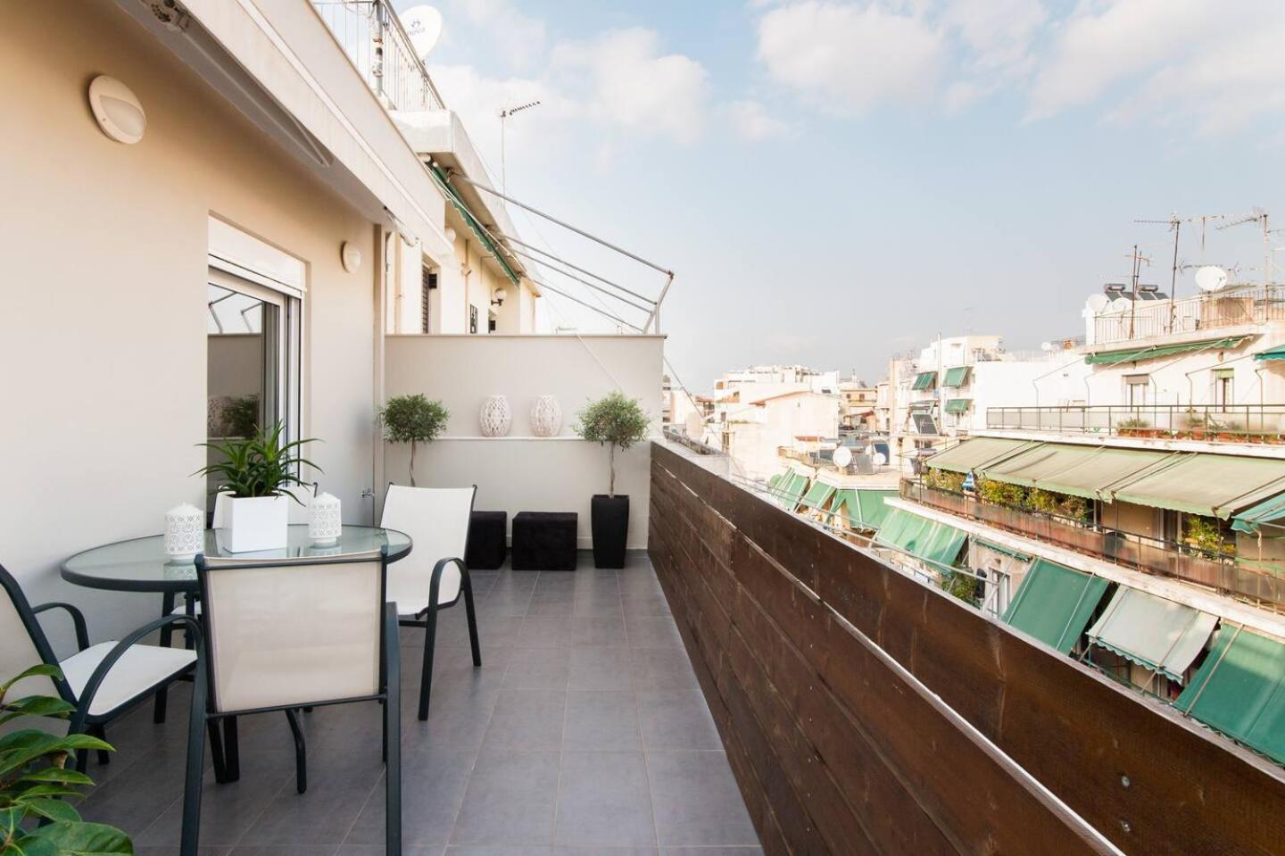 Ma Maison Nο 1, Penthouse, Acropolis And Lycabettus View, Ultra High Speed Internet 300 Mbps, 15' To Acropolis By Metro, 1' From Metro Station Athen Eksteriør bilde