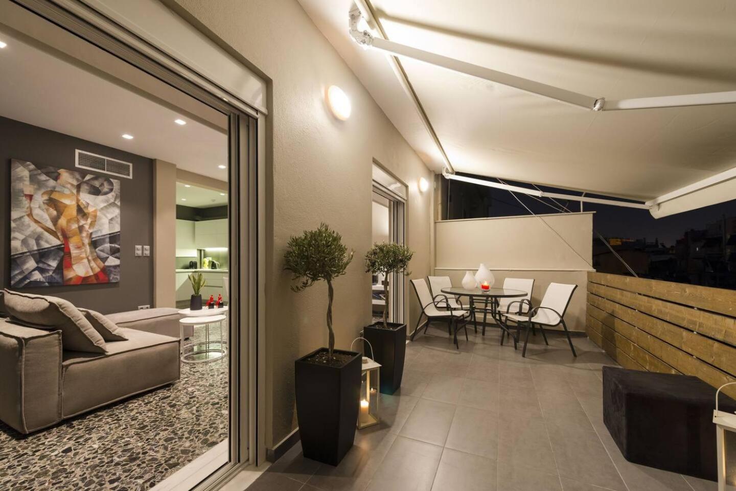 Ma Maison Nο 1, Penthouse, Acropolis And Lycabettus View, Ultra High Speed Internet 300 Mbps, 15' To Acropolis By Metro, 1' From Metro Station Athen Eksteriør bilde
