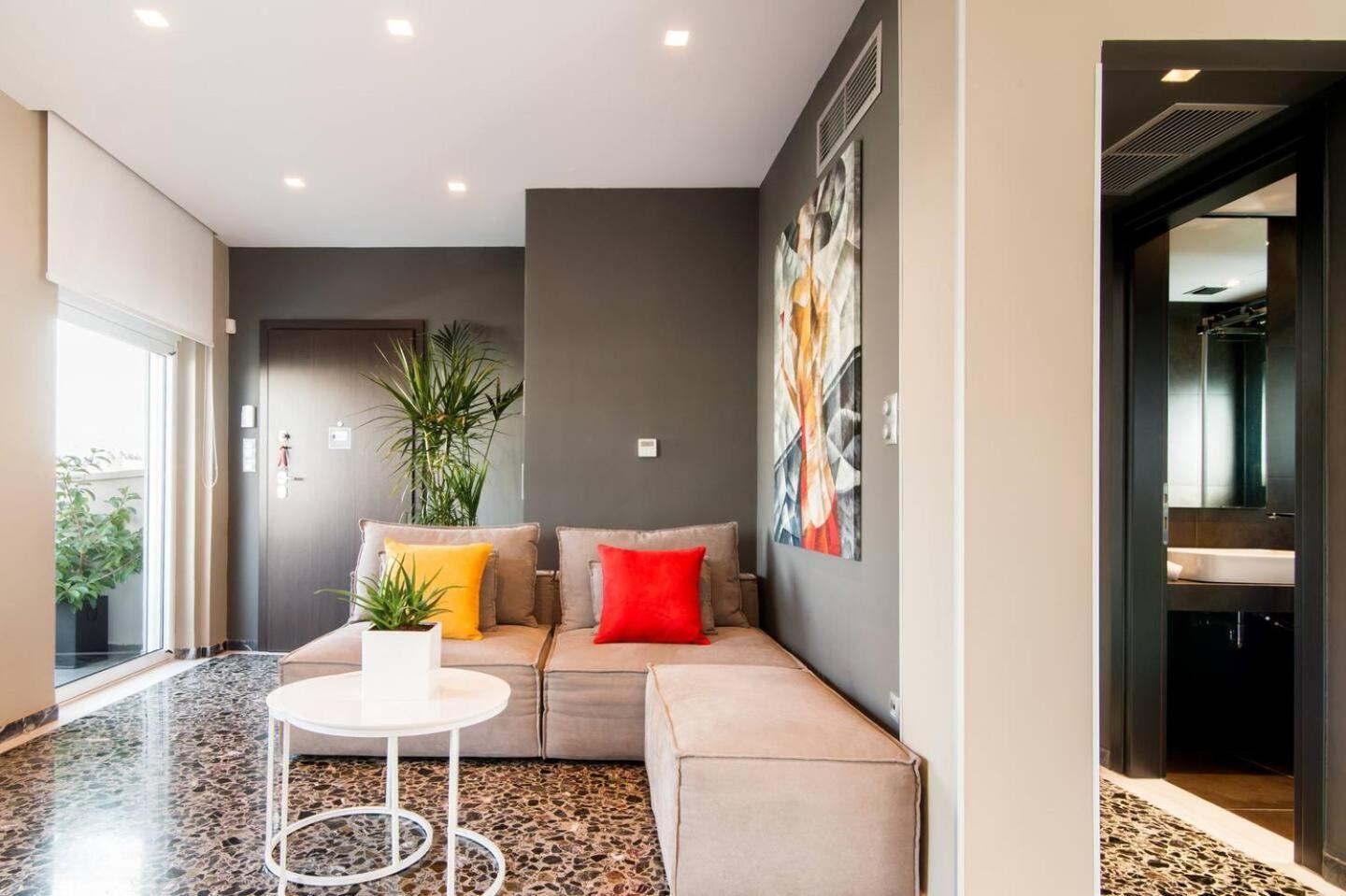 Ma Maison Nο 1, Penthouse, Acropolis And Lycabettus View, Ultra High Speed Internet 300 Mbps, 15' To Acropolis By Metro, 1' From Metro Station Athen Eksteriør bilde